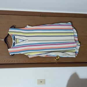 Sleeveless sundress with pockets